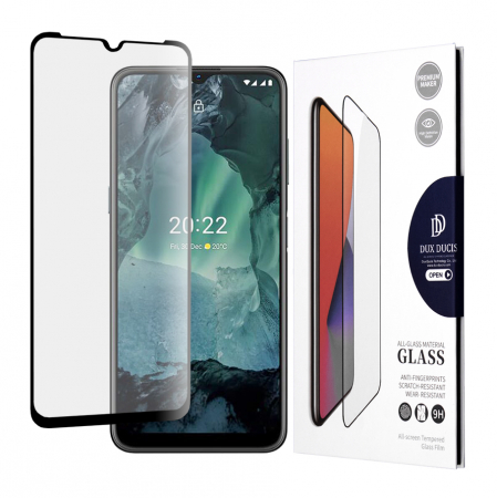 Nokia G21 - Folie sticla Nokia G11 / G21, Dux Ducis Tempered Glass, Negru