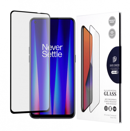 OnePlus Nord CE 2 5G - Folie sticla OnePlus Nord CE 2 5G, Dux Ducis Tempered Glass, Negru