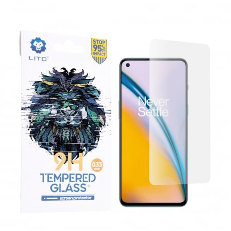 OnePlus Nord CE 5G - Folie sticla OnePlus Nord CE 5G, Lito Tempered Glass, Transparenta