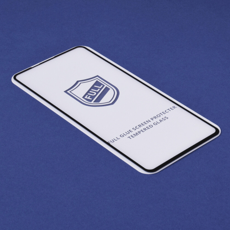 Folie sticla Samsung Galaxy A21s / A21, Lito Full Glue Full Screen, Negru [2]