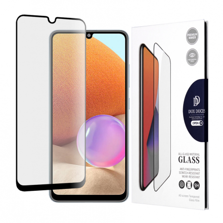 Galaxy A32 4G - Folie sticla Samsung Galaxy A32 4G, Dux Ducis Tempered Glass, Negru