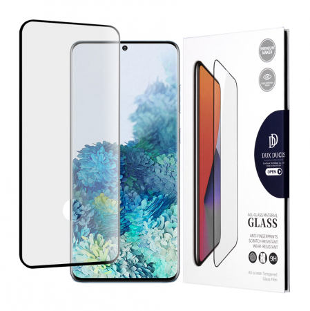 Galaxy S20 Plus - Folie sticla Samsung Galaxy S20 Plus, Dux Ducis Tempered Glass, Negru