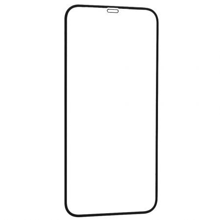 Folie sticla securizata iPhone 12 Pro Max, Mocolo 3D Full Glue, Negru [2]