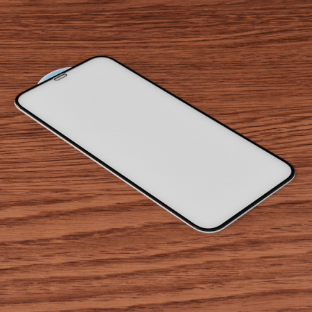 Folie sticla securizata iPhone 12 Pro Max, Mocolo 3D Full Glue, Negru [1]