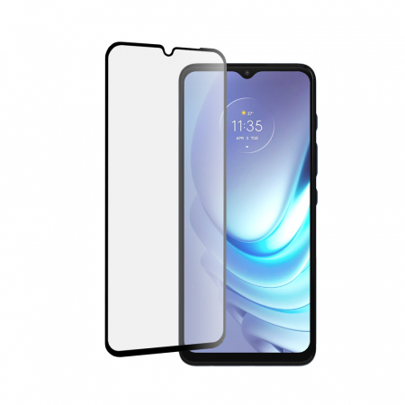 Motorola Moto G50 - Folie sticla securizata Motorola Moto G50, Mocolo 3D Full Glue, Negru