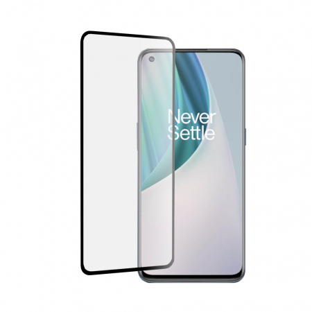 OnePlus 9 Pro - Folie sticla securizata OnePlus 9 Pro, Mocolo 3D Full Glue, Negru