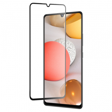 Galaxy A42 5G - Folie sticla securizata Samsung Galaxy A42 5G, Mocolo 3D Full Glue, Negru