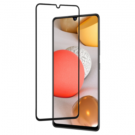 Folie sticla securizata Samsung Galaxy A42 5G, Mocolo 3D Full Glue, Negru [7]