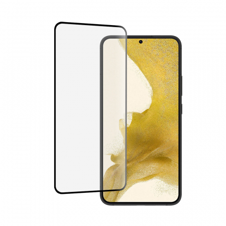 Galaxy S22 Plus - Folie sticla securizata Samsung Galaxy S22 Plus, Mocolo 3D Full Glue, Negru