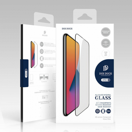 Folie sticla Xiaomi Poco M3, Ducis Tempered Glass, Negru [6]