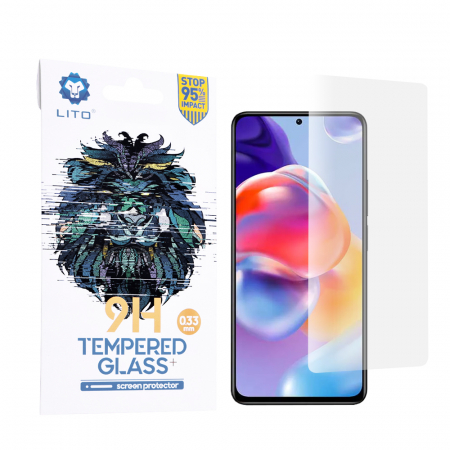 Xiaomi Redmi Note 11 Pro - Folie sticla Xiaomi Redmi Note 11 Pro / Note 11 Pro+ 5G, Lito Tempered Glass, Transparenta