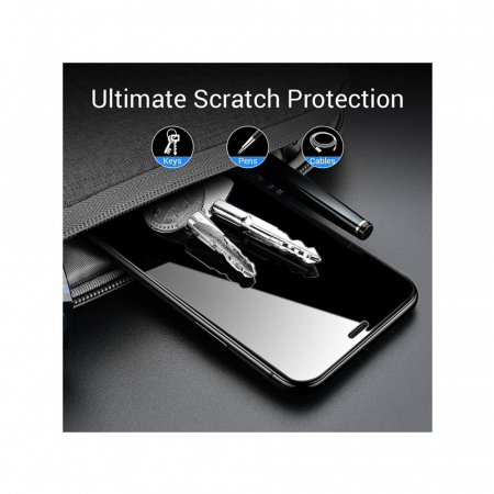 Folie sticla Xiaomi Redmi Note 7, Lito Full Glue Full Screen, Negru [2]