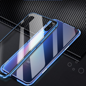 Husa 360 Magnetic Glass (sticla fata + spate) pentru Xiaomi Mi 9 SE, Albastru [3]