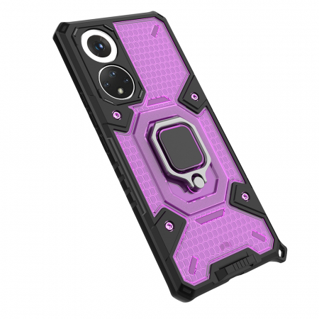 Husa antisoc Huawei Nova 9 / Honor 50, Honeycomb Armor, Rose Violet [2]