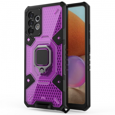 Galaxy A32 4G - Husa antisoc Samsung Galaxy A32 4G, Honeycomb Armor, Rose Violet