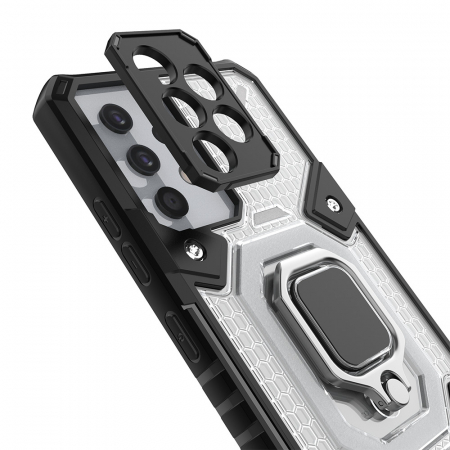 Husa antisoc Samsung Galaxy A32 5G, Honeycomb Armor, Rose Violet [5]