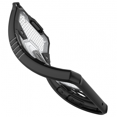 Husa antisoc Samsung Galaxy A52 5G, Honeycomb Armor, Negru [3]