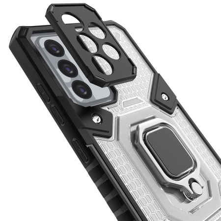 Husa antisoc Samsung Galaxy A72 5G, Honeycomb Armor, Negru [5]