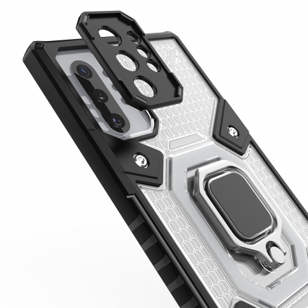 Husa antisoc Samsung Galaxy Note 10 Plus, Honeycomb Armor, Albastru [5]