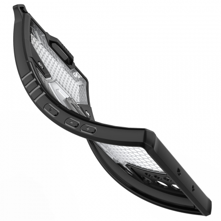 Husa antisoc Samsung Galaxy Note 10 Plus, Honeycomb Armor, Albastru [3]