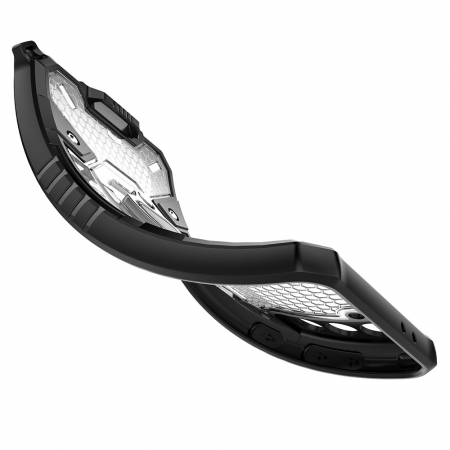 Husa antisoc Samsung Galaxy S21 FE, Honeycomb Armor, Albastru [3]