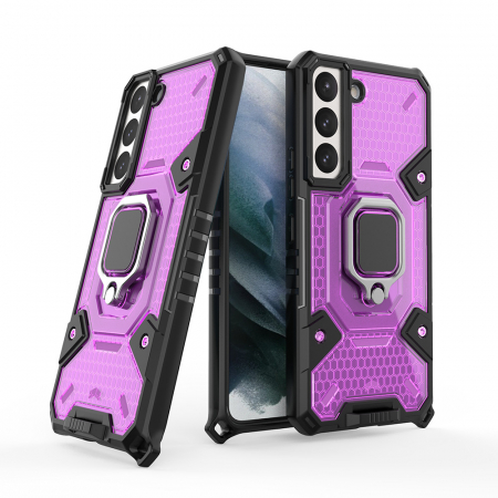 Galaxy S22 Plus - Husa antisoc Samsung Galaxy S22 Plus, Honeycomb Armor, Rose Violet