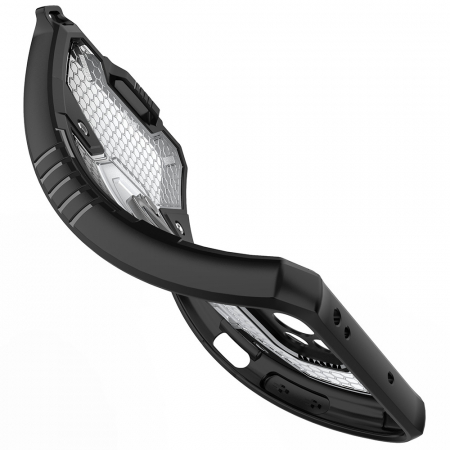 Husa antisoc Xiaomi Poco X3 NFC, Honeycomb Armor, Albastru [3]