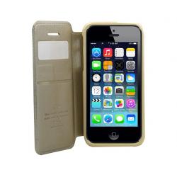 Husa Book View Roar Noble iPhone 5 / 5S / SE, Gold [2]