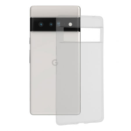Google Pixel 6 Pro - Husa Clear Silicone pentru Google Pixel 6 Pro, Transparent