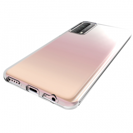 Husa Clear Silicone pentru Huawei P Smart (2021), Transparent [5]