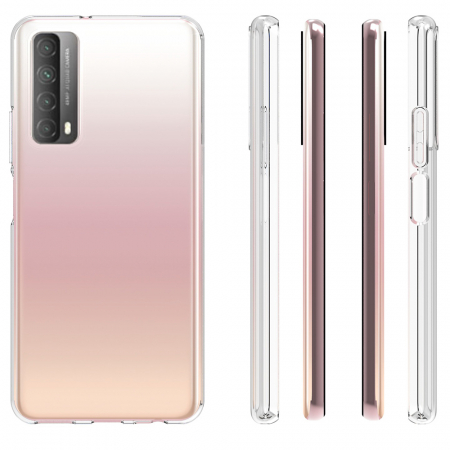 Husa Clear Silicone pentru Huawei P Smart (2021), Transparent [8]