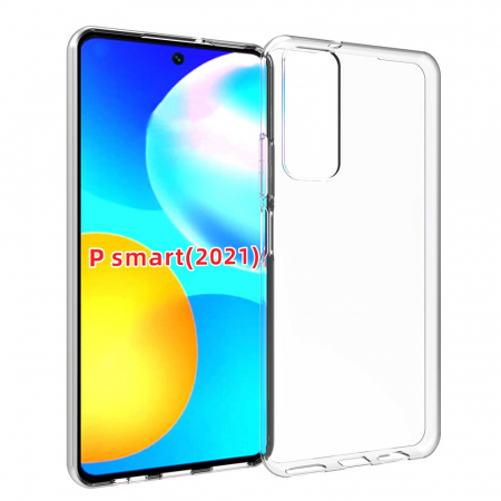Husa Clear Silicone pentru Huawei P Smart (2021), Transparent [6]