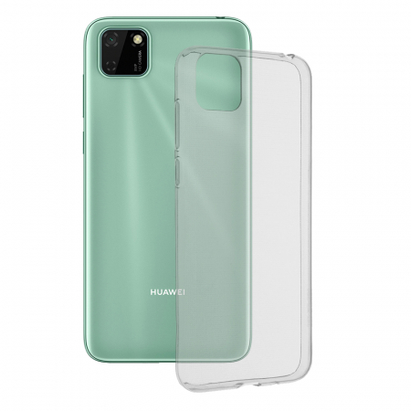 Huawei Y5P - Husa Clear Silicone pentru Huawei Y5P, Transparent