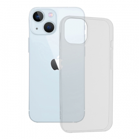 iPhone 13 - Husa Clear Silicone pentru iPhone 13, Transparent