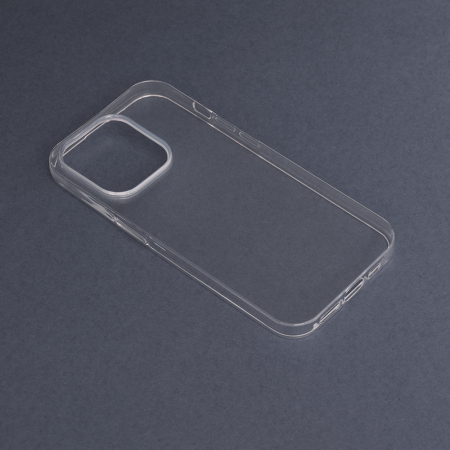 Husa Clear Silicone pentru iPhone 14 Pro, Transparent [1]