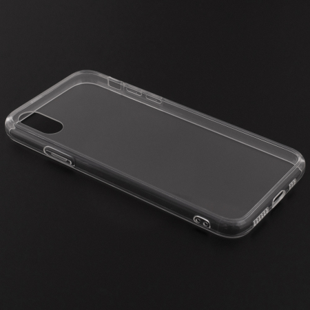 Husa Clear Silicone pentru iPhone X / XS, Transparent [1]