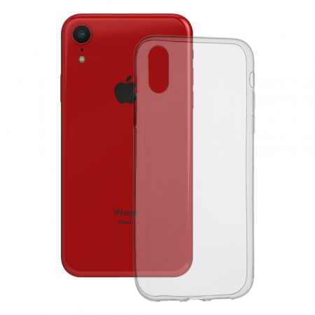 iPhone XR - Husa Clear Silicone pentru iPhone XR, Transparent