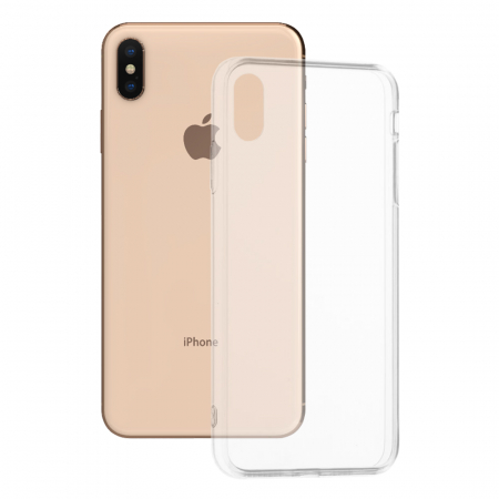 iPhone XS Max - Husa Clear Silicone pentru iPhone XS Max, Transparent
