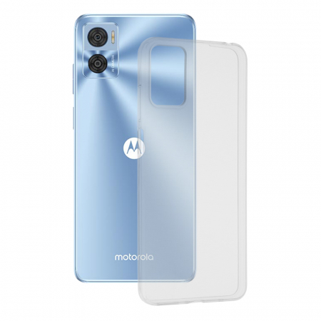Motorola Moto E22 - Husa Clear Silicone pentru Motorola Moto E22, Transparent