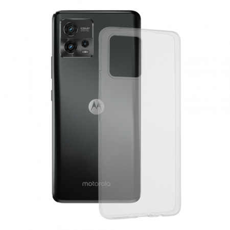 Motorola - Husa Clear Silicone pentru Motorola Moto G72, Transparent