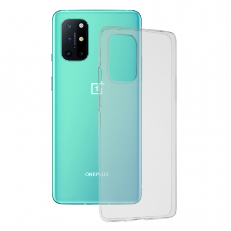 OnePlus 8T - Husa Clear Silicone pentru OnePlus 8T, Transparent