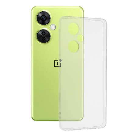 OnePlus - Husa Clear Silicone pentru OnePlus Nord CE 3 Lite, Transparent