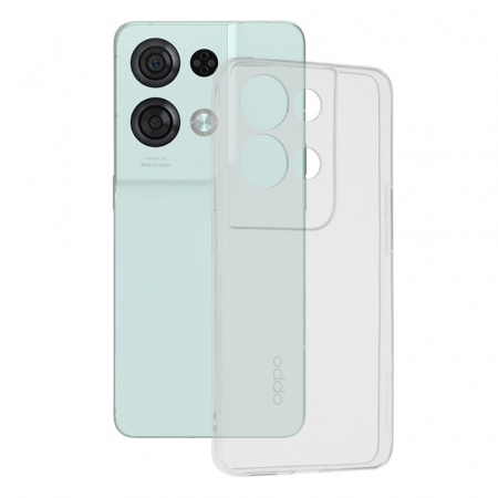 Oppo Reno8 Pro - Husa Clear Silicone pentru OPPO Reno8 Pro, Transparent