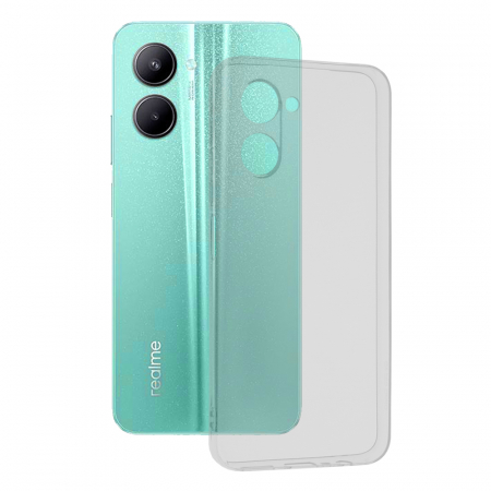 Realme - Husa Clear Silicone pentru Realme C33 / C33 2023, Transparent