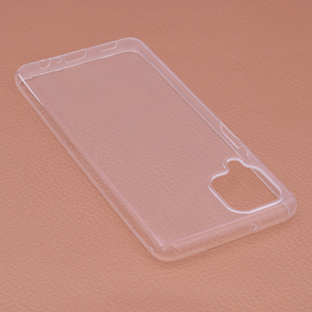 Husa Clear Silicone pentru Samsung Galaxy A12, Transparent [2]