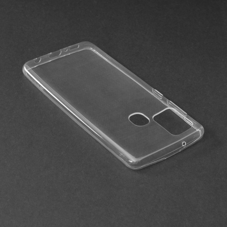 Husa Clear Silicone pentru Samsung Galaxy A21s, Transparent [2]