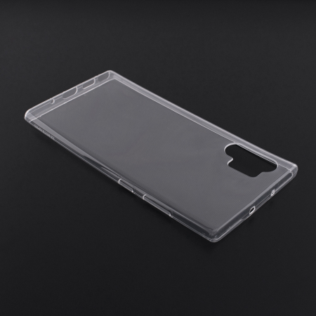 Husa Clear Silicone pentru Samsung Galaxy Note 10 Plus, Transparent [2]