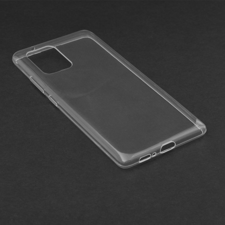 Husa Clear Silicone pentru Samsung Galaxy S10 Lite, Transparent [1]