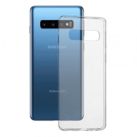 Galaxy S10 - Husa Clear Silicone pentru Samsung Galaxy S10, Transparent