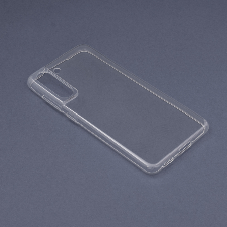 Husa Clear Silicone pentru Samsung Galaxy S21 FE, Transparent [1]